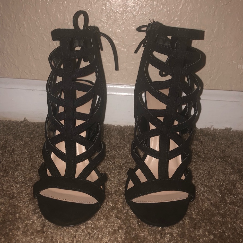 Charlotte Russe strappy heels